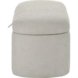  Crown Mark Philipa 4924OT-BENCH Storage Bench - Oatmeal Tweed IMAGE 4