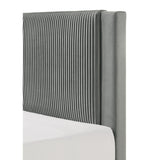  Crown Mark Lucia 5097LG-T Twin Bed - Light Grey IMAGE 3