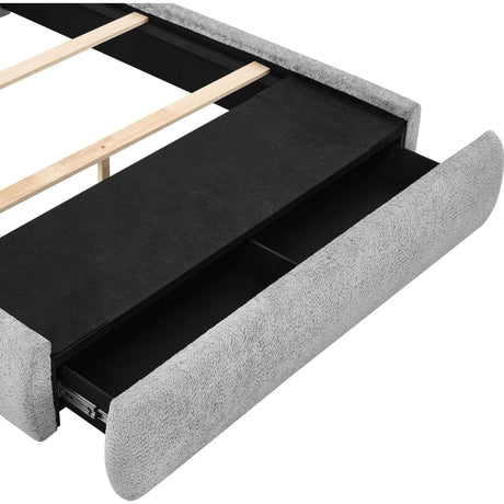  Crown Mark Reverie 5116PW-K King Bed with Storage - Pewter IMAGE 4