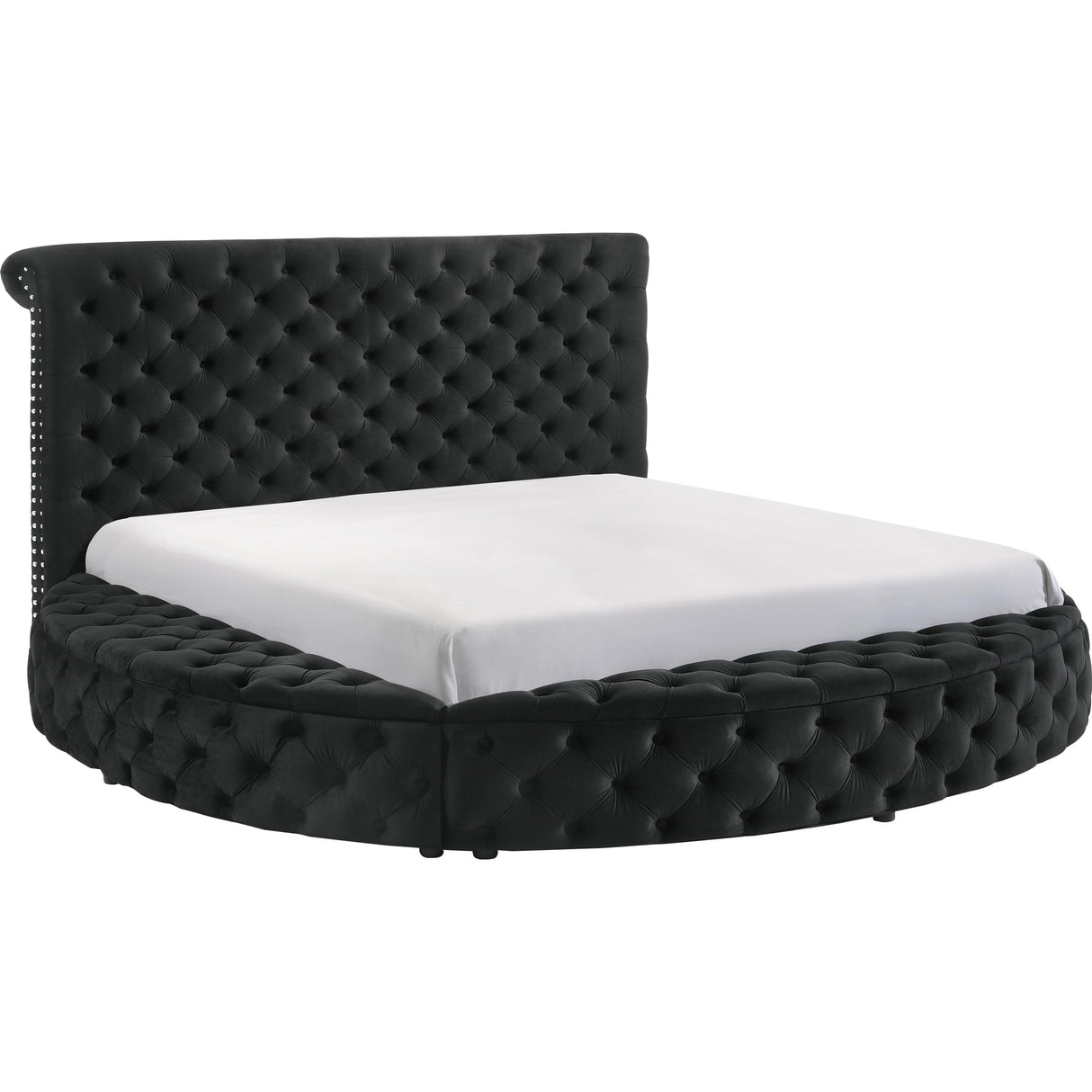  Crown Mark Brigitte 5202BK-K King Bed - Black IMAGE 1