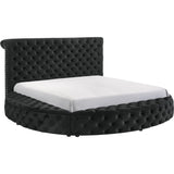  Crown Mark Brigitte 5202BK-Q Queen Bed - Black IMAGE 1