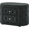  Crown Mark Voltare 5212BK-2 Nightstand - Black IMAGE 1