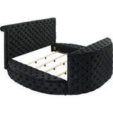  Crown Mark Voltare 5212BK-Q Queen Bed with Fireplace & TV Lift - Black IMAGE 3