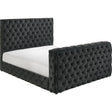  Crown Mark Josephine 5213BK-K King Bed with TV Lift IMAGE 1