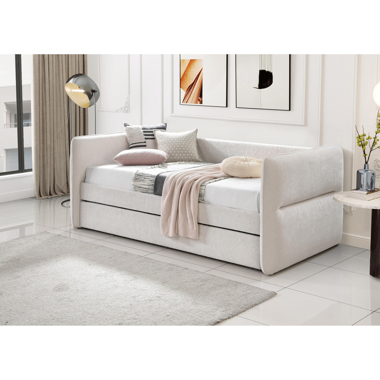  Crown Mark Philipa 5324OT Daybed - Oatmeal Tweed IMAGE 1