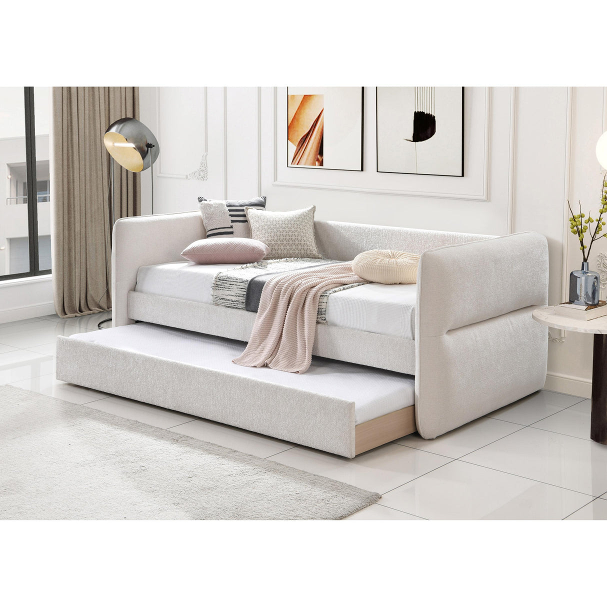  Crown Mark Philipa 5324OT Daybed - Oatmeal Tweed IMAGE 2