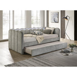  Crown Mark Melody 5328LG Daybed - Light Grey IMAGE 2