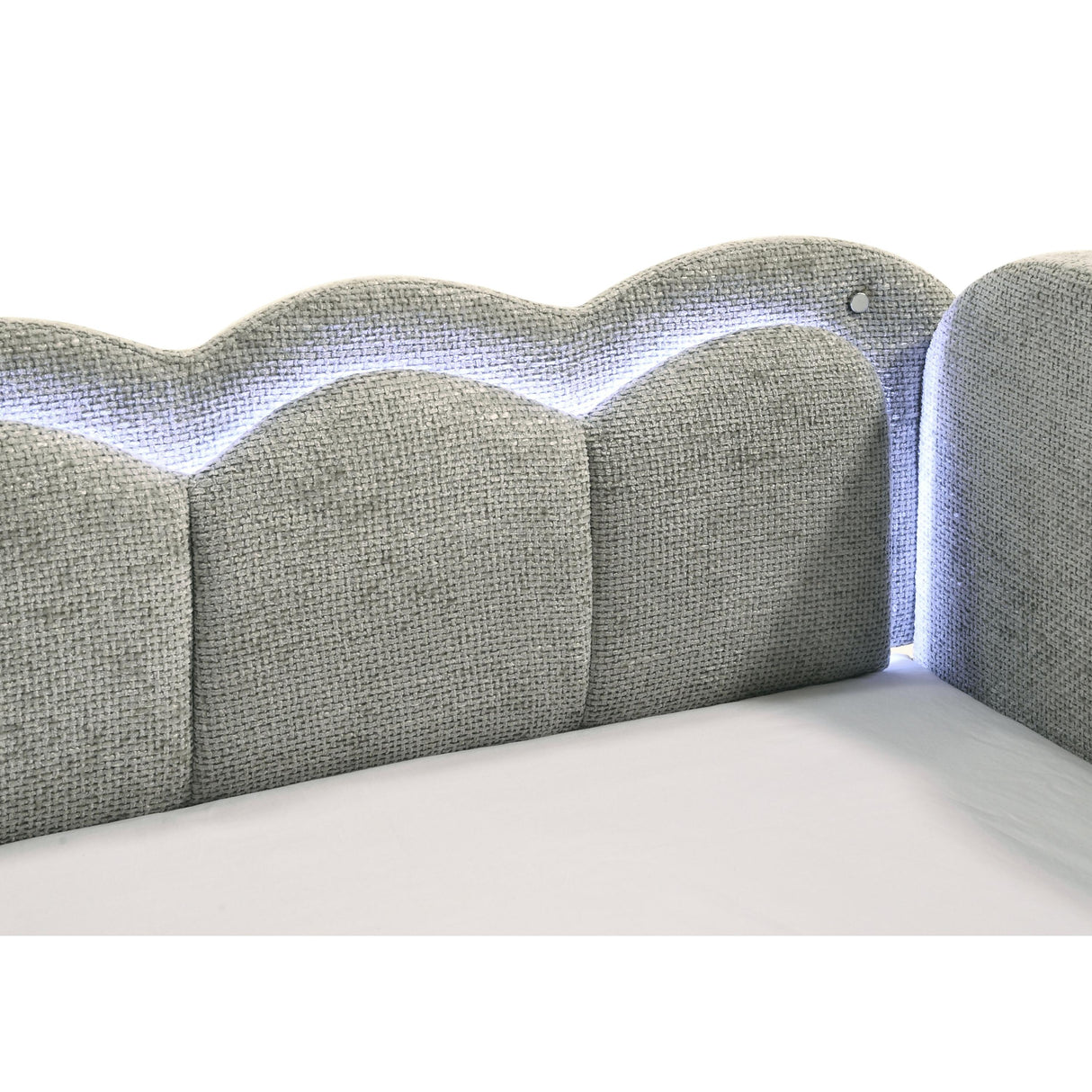  Crown Mark Melody 5328LG Daybed - Light Grey IMAGE 7