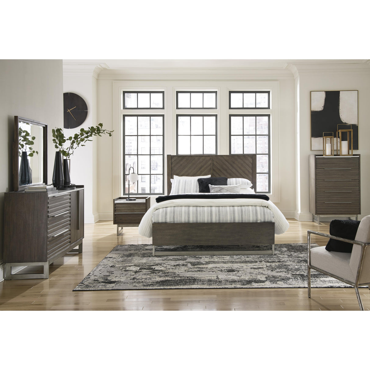  Ashley Arkenton B786-92 Two Drawer Night Stand IMAGE 8