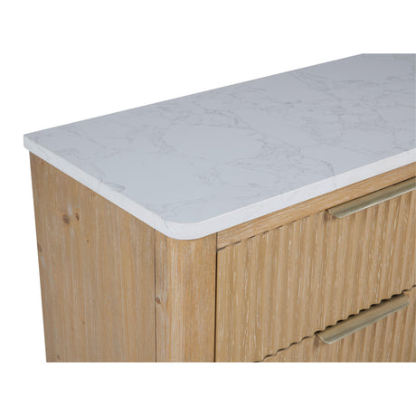  Crown Mark Kara B1450-1 Dresser - Cerused Natural IMAGE 4