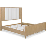  Crown Mark Kara B1450-Q Queen Bed - Cerused Natural IMAGE 2