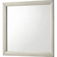  Crown Mark Emily B4255-11 Dresser Mirror - White IMAGE 1