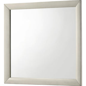  Crown Mark Emily B4255-11 Dresser Mirror - White IMAGE 1