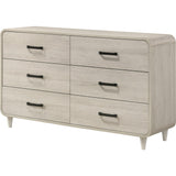  Crown Mark Nyomi B4900-1 Dresser - White IMAGE 1