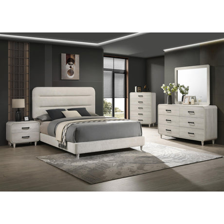  Crown Mark Nyomi B4900-4 Chest - White IMAGE 2