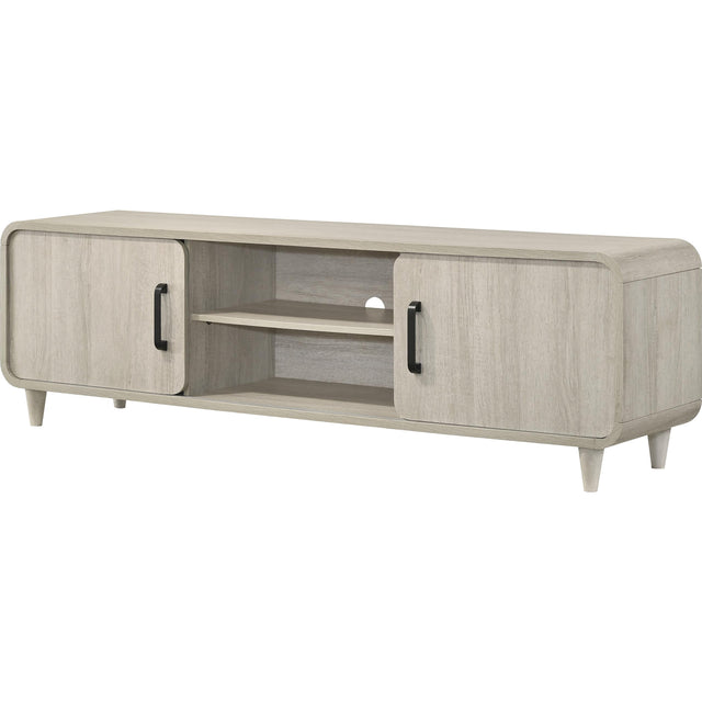  Crown Mark Nyomi B4900-9 TV Stand - White IMAGE 1