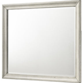  Crown Mark Jaymes B6582-11 Dresser Mirror - White Mist IMAGE 1