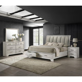  Crown Mark Jaymes B6582-11 Dresser Mirror - White Mist IMAGE 4