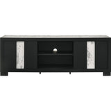  Crown Mark Rangley B6835-99 TV Stand - Black IMAGE 2