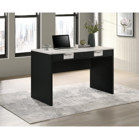  Crown Mark Rangley B6835-DESK Writing Desk - Black IMAGE 3