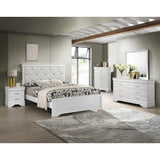  Crown Mark Amalia B6912-11 Dresser Mirror - White IMAGE 4