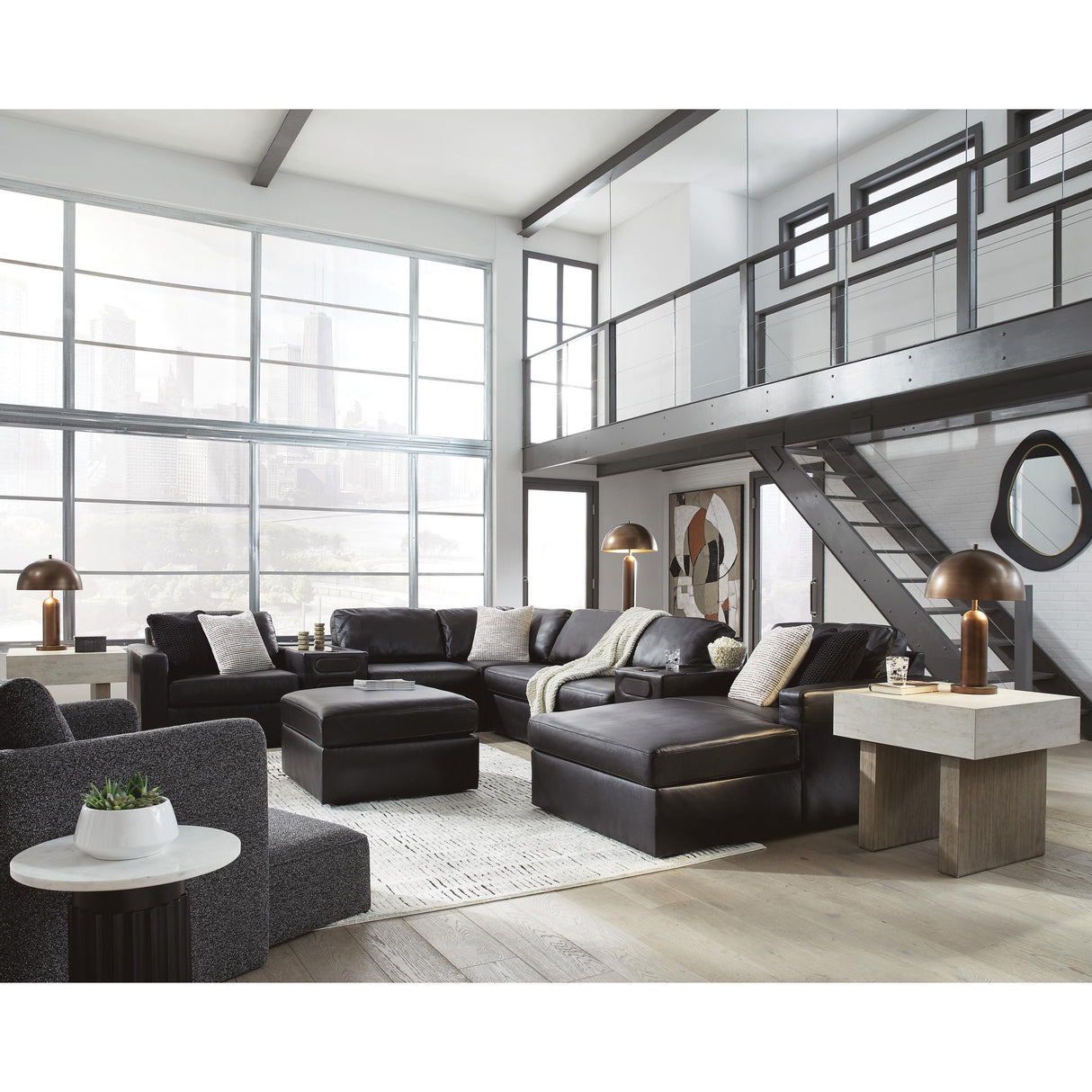  Signature Design by Ashley ModMax II 7430508 Oversized Accent Ottoman IMAGE 7