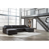  Signature Design by Ashley ModMax II 74305S19 4 pc Double Chaise Sectional IMAGE 2