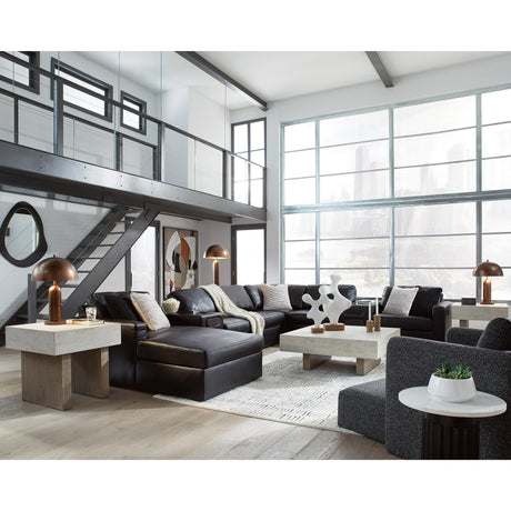  Signature Design by Ashley ModMax II 74305S47 8 pc Sectional with Chaise and Audio Consoles IMAGE 5