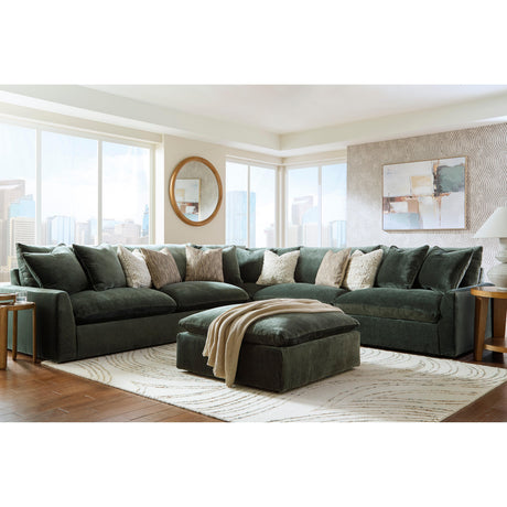  Benchcraft Carriage View 7800108 Oversized Accent Ottoman IMAGE 5