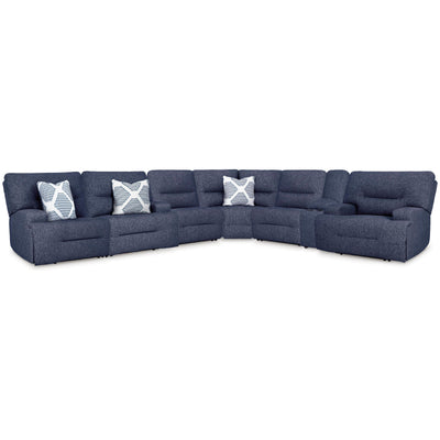  Signature Design by Ashley Acklen Place 93607S8 7 pc Power Reclining Sectional IMAGE 1