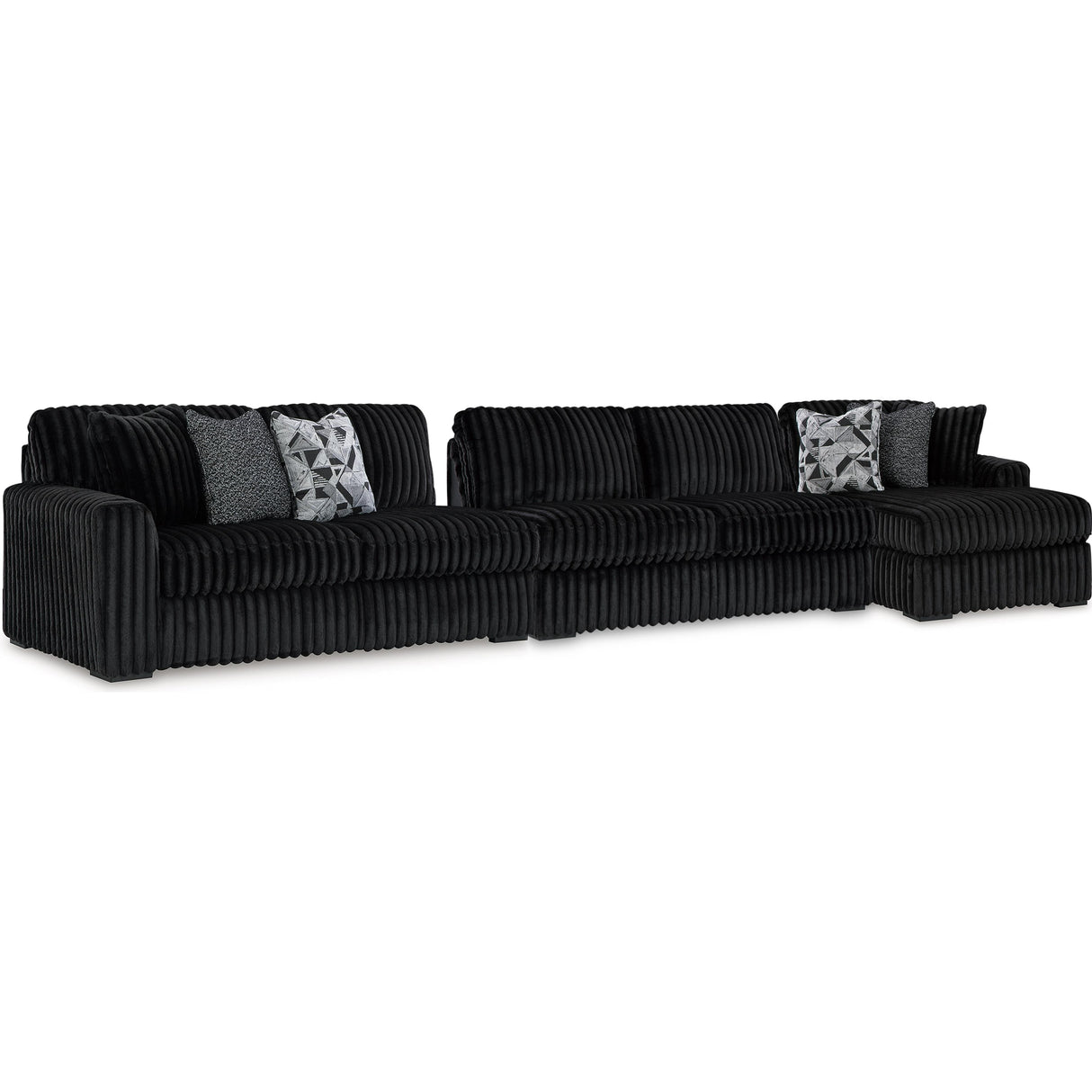  Signature Design by Ashley Midnight-Madness 98103S9 3 pc Sectional with Chaise IMAGE 1