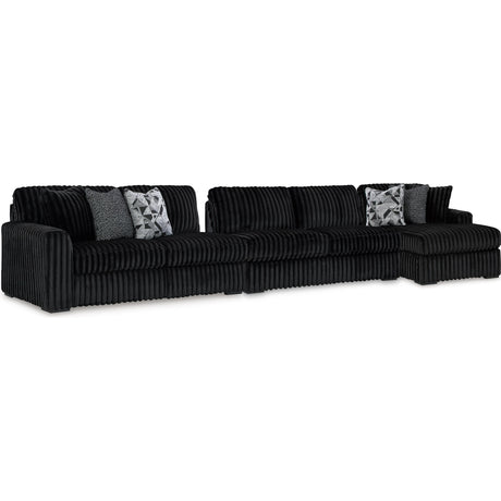  Signature Design by Ashley Midnight-Madness 98103S9 3 pc Sectional with Chaise IMAGE 1