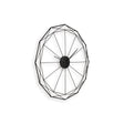  Signature Design by Ashley Arkthorne A8010429 Wall Clock IMAGE 1