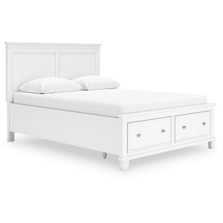  Signature Design by Ashley Fortman B680B20 Queen Panel Storage Bed IMAGE 1