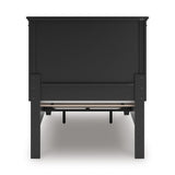  Signature Design by Ashley Lanolee B687B21 Twin Panel Storage Bed IMAGE 5