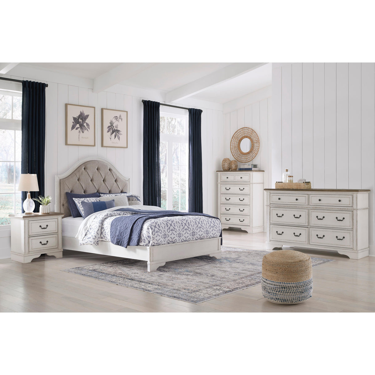  Signature Design by Ashley Blendon B747B2 Queen Upholstered Panel Bed IMAGE 8