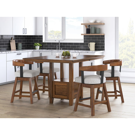  Signature Design by Ashley Ralene D594-224 Upholstered Swivel Barstool IMAGE 8