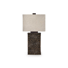  Signature Design by Ashley Heathbury L235964 Paper Table Lamp IMAGE 1