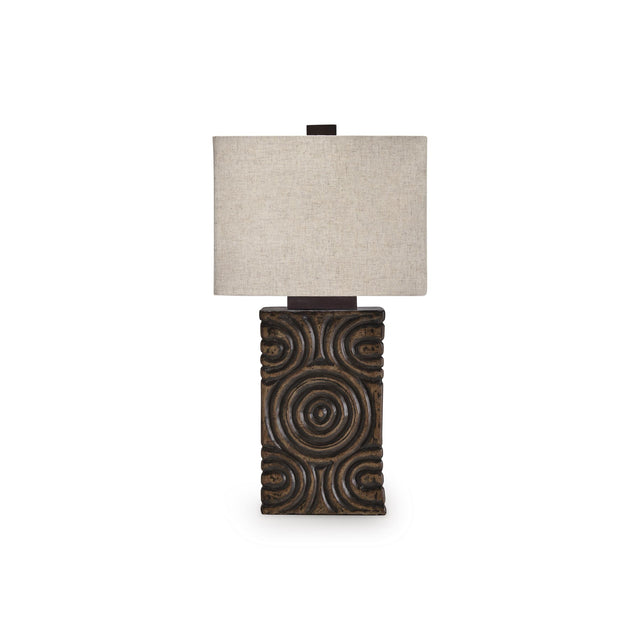  Signature Design by Ashley Heathbury L235964 Paper Table Lamp IMAGE 1