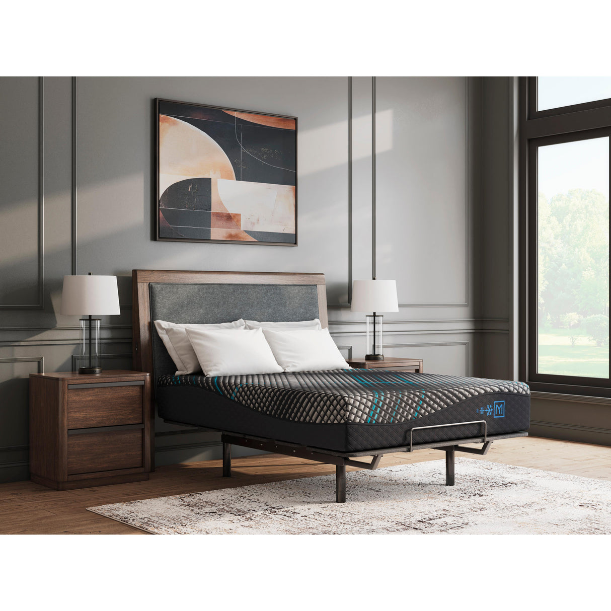  Sierra Sleep Millennium 2.0 Foam 12 Inch M31151 California King Mattress IMAGE 4