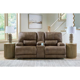  Signature Design by Ashley Beckley Place PC9180218 Power Reclining Loveseat with Console and Adjustable Headrest IMAGE 5