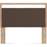  Signature Design by Ashley Kinlanni PCB1360-57 Queen Upholstered Panel Headboard IMAGE 2