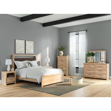  Signature Design by Ashley Kinlanni PCB1360B4 Queen Upholstered Panel Bed IMAGE 9