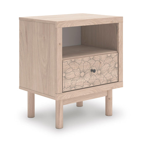  Signature Design by Ashley Arloster PCB1566-91 One Drawer Night Stand IMAGE 1