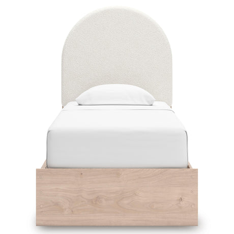  Signature Design by Ashley Arloster PCB1566B4 Twin Upholstered Panel Bed with Storage IMAGE 3