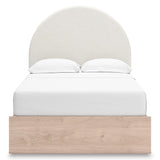  Signature Design by Ashley Arloster PCB1566B5 Full Upholstered Panel Bed with Storage IMAGE 3