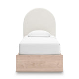  Signature Design by Ashley Arloster PCB1566B6 Twin Upholstered Panel Bed with Storage IMAGE 3