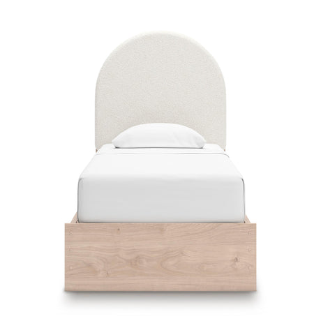  Signature Design by Ashley Arloster PCB1566B6 Twin Upholstered Panel Bed with Storage IMAGE 3