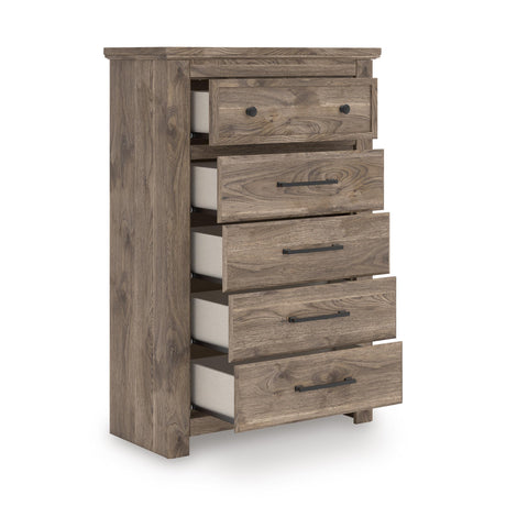  Signature Design by Ashley Rusticott PCB2260-46 Five Drawer Chest IMAGE 2