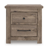 Signature Design by Ashley Rusticott PCB2260-92 Two Drawer Night Stand IMAGE 3